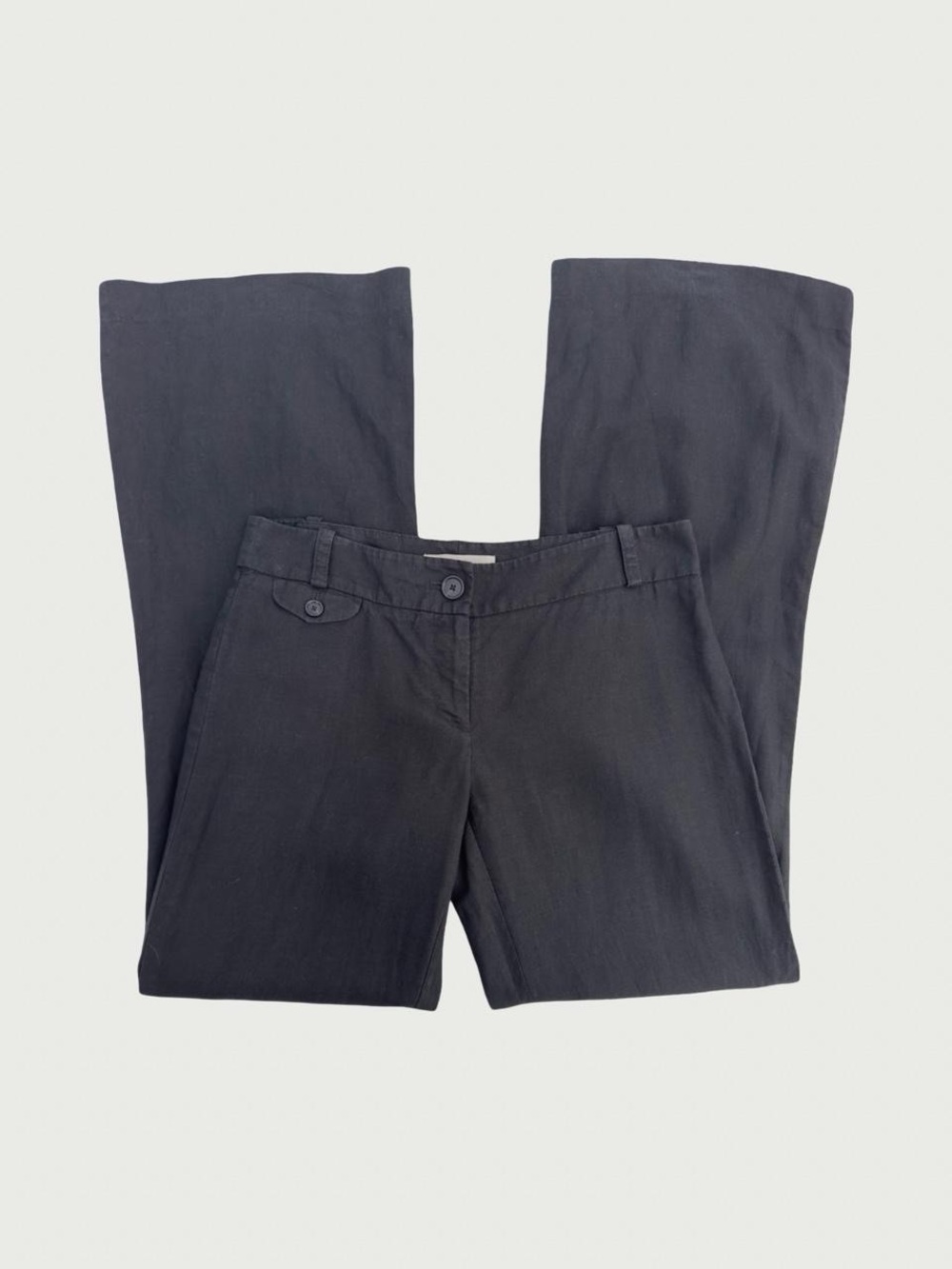 Loft Linen Wide Leg Pants